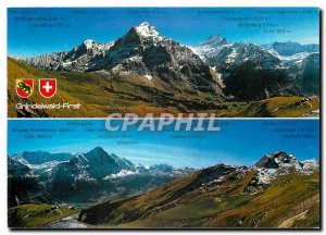 Postcard Modern Switzerland Berner Oberland Grindelwald First