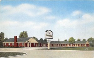 Columbus Ohio 1950s Postcard The Homestead Motel