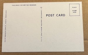 UNPOSTED LINEN POSTCARD - READING HOSPITAL & NURSES HOME, READING, PA.