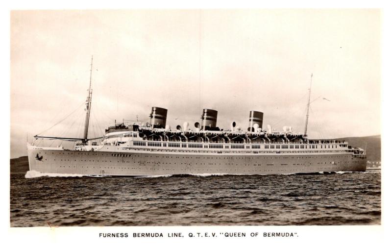 S.S. Queen of Bermuda , Furness Bermuda Line , RPC