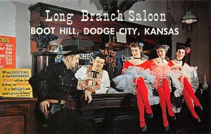 Long Branch saloon Boot Hill Dodge City Kansas  