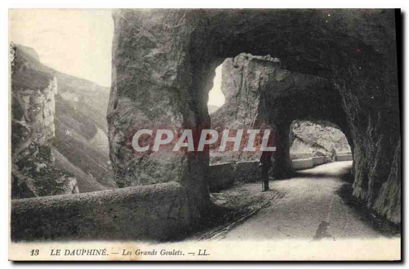 Old Postcard The Dauphine The Great Narrow