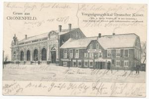 Postcard used, Gruss aus Cronenfeld