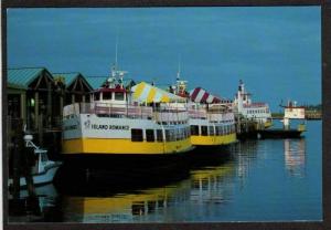 ME Ferry Boat Island Romance Oldport PORTLAND MAINE PC