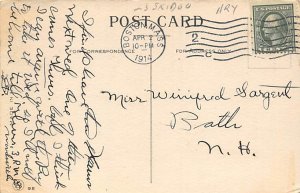 man working on car 23 Skidoo 1914 