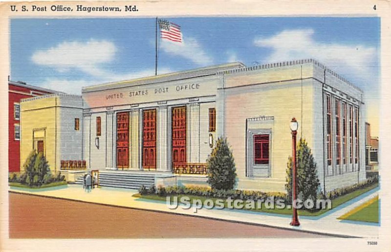 US Post Office in Hagerstown, Maryland