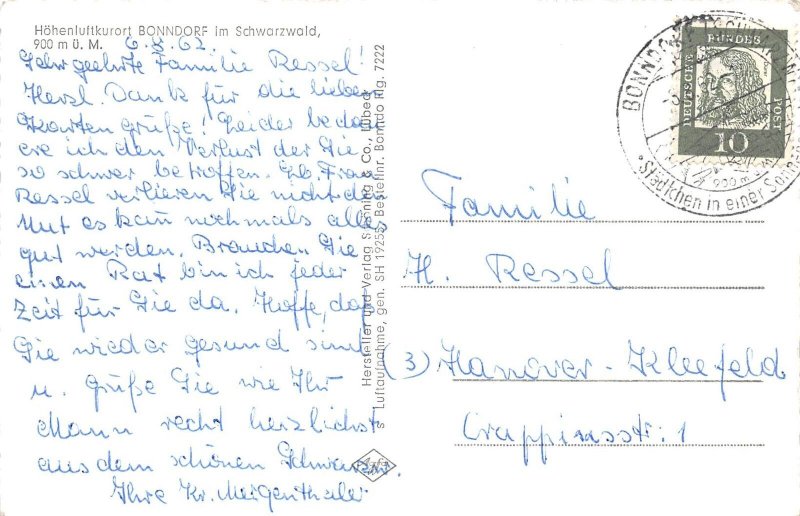 Lot362 bonndorf im schwarzwald real photo   germany