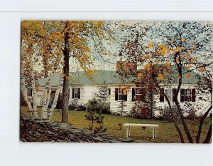 Postcard Charming home of U. S. Senator Margaret Chase Smith, Skowhegan, Maine