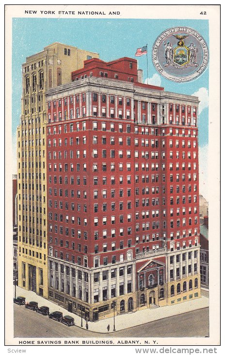 New York State National and Home Savings Bank Buildings, Albany, New York, 00...