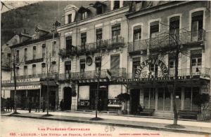 CPA LUCHON - Les Hotels de France Cave et Central (582883)