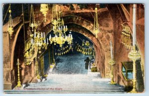 JERUSALEM Church of the Virgin ISRAEL Postcard