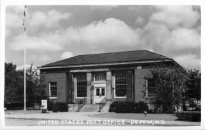 1950s Depew New York RPPC Photo Postcard United States Post Office 629