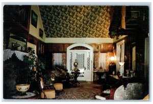 c1960s Reception Room Shepherd of the Hills Memorial Museum Branson MO Postcard