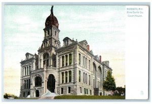 1907 Blue Earth County Court House Mankato Minnesota MN Tuck's Antique Postcard