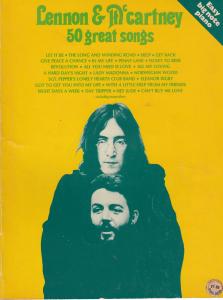 Lennon & McCartney The Beatles Rare Big Note Piano Giant Sheet Music Album