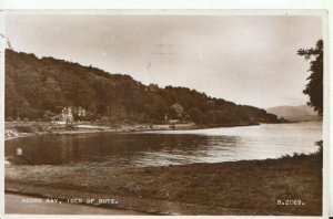 Scotland Postcard -  Ascog Bay - Isle of Bute - RP - Valentine - TZ11016