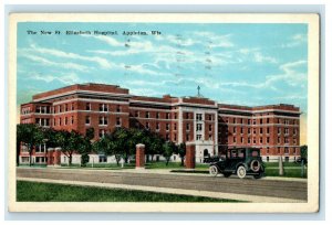 1940 The New St. Elizabeth Hospital, Appleton Wisconsin WI Posted Postcard