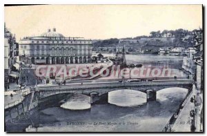 Postcard Old Bayonne Bridge Mayou dt Theater