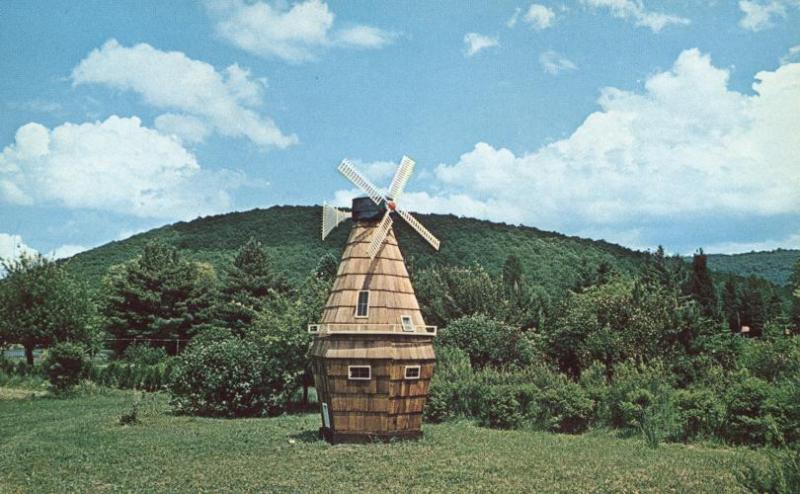 Windmill near Smallest Church on US Rt 219 - Horse Shoe Run WV, West Virginia