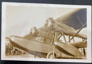 Mint USA Real Picture Postcard The Dawn Flying Boat Clipper