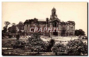 Great Britain Old Postcard Cartwright Memorial Hall Bradford
