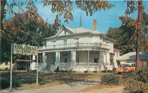 Wisconsin Sturgeon Bay Colonial Inn 1950s Fagan Postcard roadside 22-7959