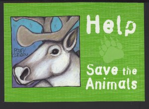 Help Save the Animals Peary Caribou smallest Caribou Canada LCBO ~ Cont'l