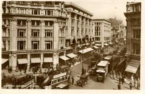 UK - England, London. Oxford Circus    *RPPC