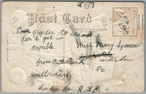 HALLOWEEN SERIES No. 5 ANTIQUE POSTCARD