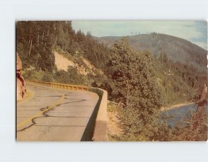 Postcard Skirting Puget Sound, Chuckanut Drive, Washington