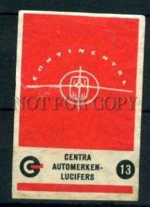 500520 CONTINENTAL Vintage match label