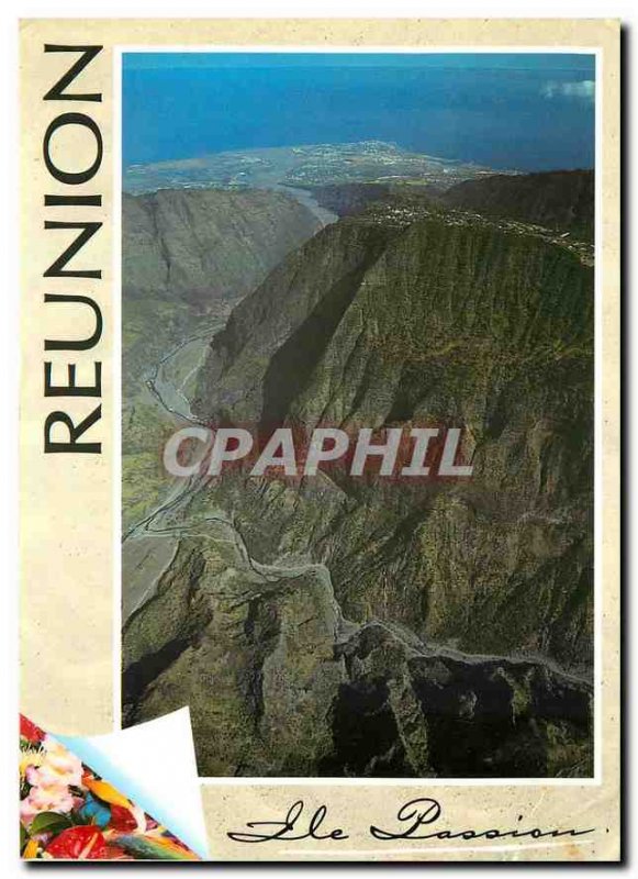 Modern Postcard Reunion Island Reunion Island Passion River Pebbles