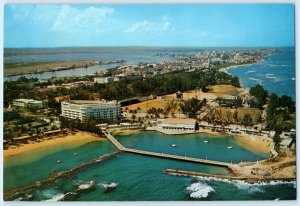SAN JUAN, Puerto Rico ~ NORMANDIE HOTEL Escambron Beach Hotel  6x9 Postcard