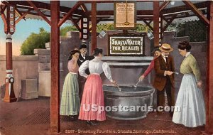 Drinking Fountain - Shasta Springs, CA