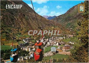'Postcard Modern Valls d''Andorra Encamp General view'