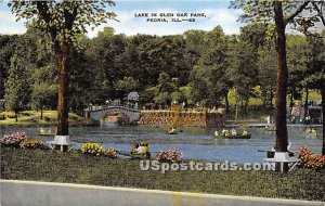 Lake in Glen Oak Park - Peoria, Illinois IL