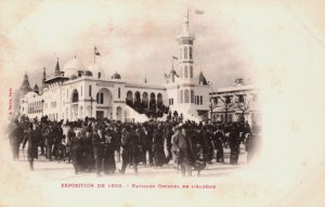 France Pavillon Officiel de L'Algérie Exposition de 1900 Vintage Postcard C256