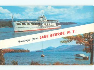 Pre-1980 LAKE SCENE Adirondacks - Lake George New York NY AE3462@