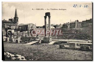 Old Postcard Arles Ancient Theater