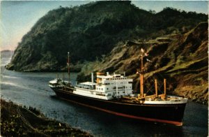 CPA AK Dalerdyk - Panama Canal SHIPS (911180)