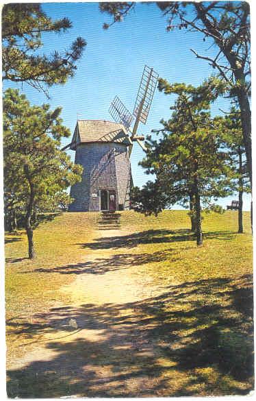 The Old Grist Mill, Chatham, Cape Cod, Massachusetts, MA, 1963 chrome