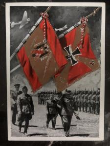 1939 Berlin Germany Patriotic Postcard cover welcome of the volunteers in Spain