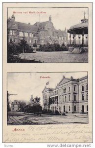 Two Views, Museum Und Musik-Pavillon, Palmaille, Altona (Hamburg), Germany, P...