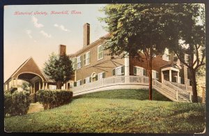 Vintage Postcard 1907-1915 Historical Society of Haverhill, Massachusetts (MA)