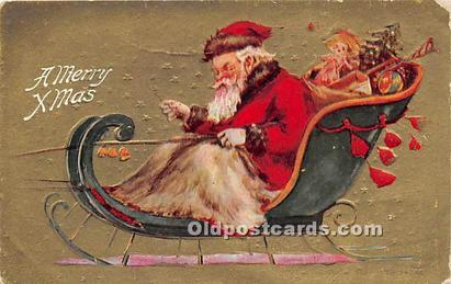 Santa Claus Christmas 1909 corner wear