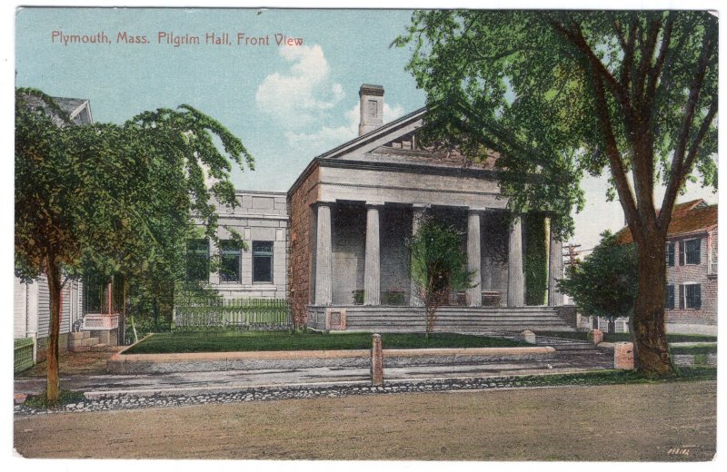 Plymouth, Mass, Pilgrim Hall, Front View