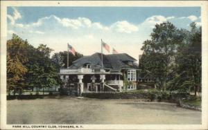 Yonkers NY Park Hill Country Club c1920 Postcard