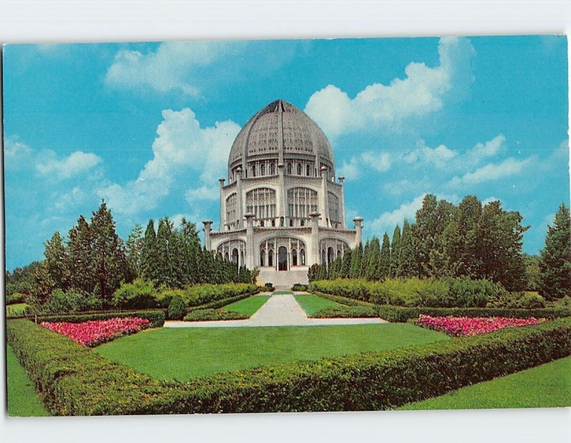 Postcard The Baha'i House of Worship Wilmette Illinois USA