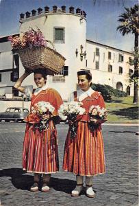 BG34528 madeira portugal flower girls costumes folklore types