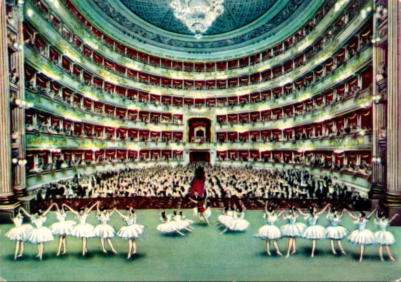 Italy Milano Scala Theater Ballet Dance